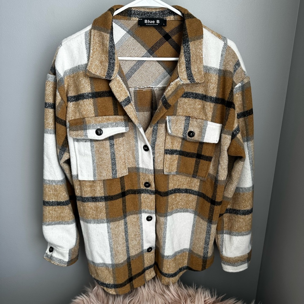 Women’s Oversized Shacket - Size Large